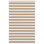 ZNTS Zebra Blind Sand Brown 145x200 cm Fabric Width 140.9 cm Polyester 4014582