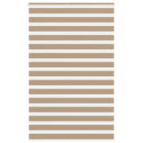 ZNTS Zebra Blind Sand Brown 145x200 cm Fabric Width 140.9 cm Polyester 4014582