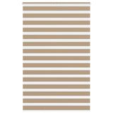 Zebra Blind Sand Brown 140x200 cm Fabric Width 135.9 cm Polyester 4014581