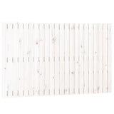 Wall Headboard White 140x3x90 cm Solid Wood Pine 824919
