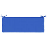 2-Piece Bench Cushions SOEST 2 pcs 100% Polyester Royal Blue 949635