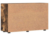 Wooden Cabinet Smoked Oak 88.5 x 30.5 x 73 cm Engineered Wood 880306