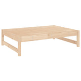 Garden Footstool 120x80 cm Solid Wood Pine 825709