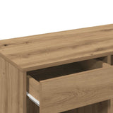 Cosmetic Cabinet Artisan Oak 80x40x75 cm Engineered Wood 857030
