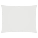 ZNTS Sunshade Sail Oxford Fabric Rectangular 3x5 m White 135267