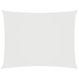 ZNTS Sunshade Sail Oxford Fabric Rectangular 3x5 m White 135267