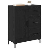 Sideboard Black oak 69.5 x 34 x 90 cm Engineered wood 881629