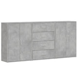 Sideboards 3 pcs Concrete Grey 60x31x84 cm Engineered Wood 3276577