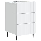 Bedside Cabinet White 43x 41 x 68 cm Engineered Wood 894325