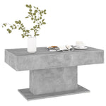 Coffee Table Concrete Grey 96x50x45 cm Engineered Wood 806835