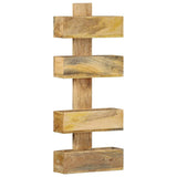 Magazine Wall Rack 30x11x72 cm Solid Mango Wood 286466