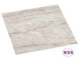 Flooring Planks 5.11 m 55 pcs PVC Brown and Beige 42046348