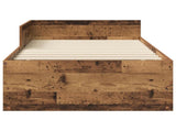 Bed Frame with Headboard Old Wood 80 x 200 cm Engineered Wood 8009038