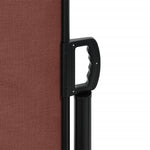Retractable Side Awning Brown 200x1000 cm 4004764