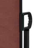 Retractable Side Awning Brown 200x1000 cm 4004764