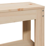 Bed Frame without Mattress 120x200 cm Solid Wood Pine 3306423