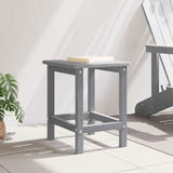 Side Table Light Grey 38 x 38 x 46 cm Polyethylene 42006636