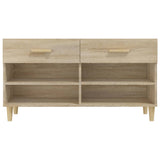 Shoe Cabinet Sonoma Oak 102x35x55 cm Engineered Wood 812819