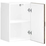 Kitchen Wall Cabinet Lucca Smoked Oak Engineered Wood 853792