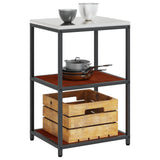 Kitchen Storage HATTEM Rusty 60 x 50 x 92 cm Steel 874967