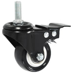 24 pcs Swivel Casters with Brakes 50 mm 277934