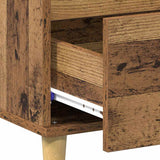 Coffee Table Old Wood 90 x 50 x 35 cm Engineered Wood 881192