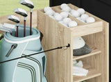 Golf Cabinet with Wheel Plain Sonoma Oak 90 x 45 x 98 cm 899465