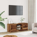 TV Cabinet Old Wood 102x30x37.5 cm Engineered Wood 855816