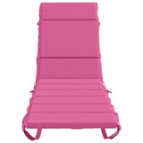 Sunlounger Cushion GEMERT 100% Polyester Pink 200 x 60 x 3 cm 948524