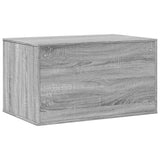 Cat Litter Box Enclosure Grey Sonoma 80x50x45 cm Engineered Wood 857738