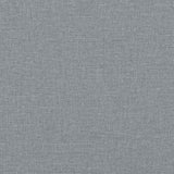 Corner Bed Frame with Headboard Light Grey 100 x 200 cm Fabric 42016125