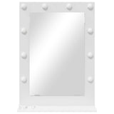 Vanity Mirror White 70 x 50 x 18 cm Glass and Engineered wood 868333