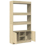 Highboard Sonoma Oak 92x33x180 cm Engineered Wood 3309620