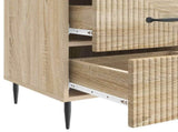 Bedside Cabinet Sonoma Oak 43 x 41 x 66.5 cm Engineered Wood 894787