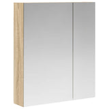 Bathroom Mirror Cabinet Sonoma Oak 60 x 14.5 x 70 cm 889057