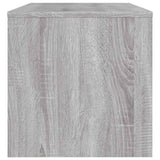 TV Cabinet Grey Sonoma 120x34x37 cm Engineered Wood 833557