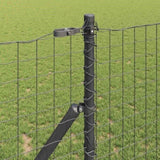 Fence Post Other 52 pcs Grey 3.2 x 3.2 x 150 cm Steel 3350136