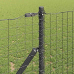 Fence Post Other 26 pcs Grey 3.2 x 3.2 x 170 cm Steel 3350137