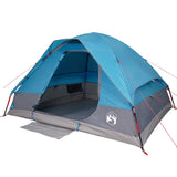 ZNTS Camping Tent Dome 2-Person Blue Waterproof 94774