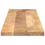 Table Top 110x30x3.8 cm Rectangular Solid Wood Mango 371504