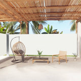 Retractable Side Awning Cream 200x1000 cm 318043
