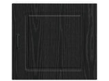 Dishwasher Panel Kalmar 2 pcs Black Oak 50 x 31 x 60 cm 8003788