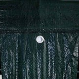 Party Tent Green 400 x 400 x 266 cm Polyethylene and Steel 42003424
