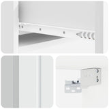 Wall-Mounted Side Table Wall-mounted White 87.5 x 34.5 x 17 cm 898325