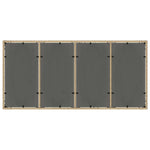 Garden Dining Set 7 pcs Beige Poly rattan 3334883