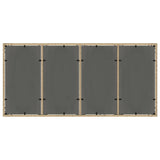 Garden Dining Set 7 pcs Beige Poly rattan 3334883