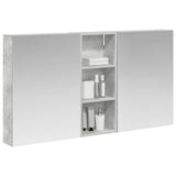 Bathroom Cabinet Set 3 pcs 130 x 14.5 x 70 cm Engineered wood 3403763