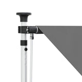 Manual Retractable Awning Light Grey 150 cm 42037052