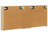 Bathroom Cabinet Set 3 pcs 120 x 14.5 x 70 cm Engineered wood 3403746