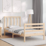 Bed Frame without Mattress 90x200 cm Solid Wood Pine 3193841